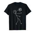 Funny Soccer Stick Figure Soccer Player T-Shirt - Trendy Graphic Men Women - T-Shirt, Sweatshirt, Hoodie