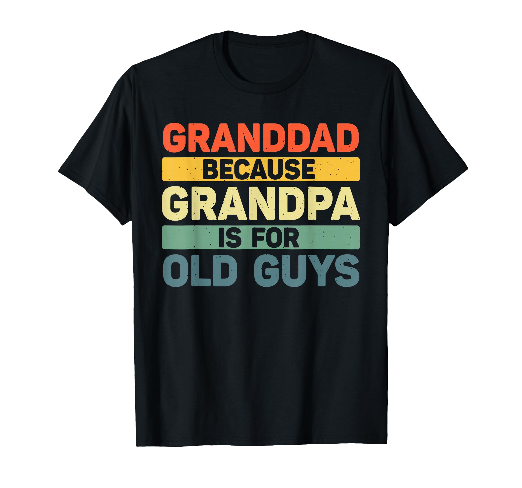 Granddad Art Grandpa From Grandkids T-Shirt - Minimalist Print Unisex - T-Shirt, Sweatshirt, Hoodie