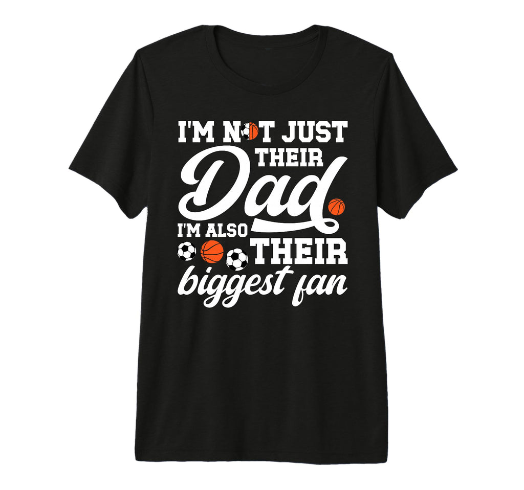 Mens Their Biggest Fan Soccer T-Shirt - Fun Novelty Design Unisex - T-Shirt, Sweatshirt, Hoodie