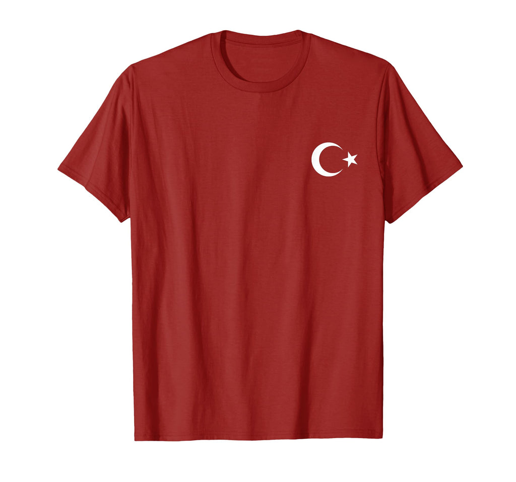 Turkey Flag Pocket Turkish Turkiye Flags T-Shirt - Unique Graphic Unisex - T-Shirt, Sweatshirt, Hoodie