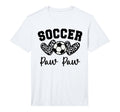 Soccer Paw Paw Matching Family T-Shirt - Casual Everyday Wear Men Women - T-Shirt, Sweatshirt, Hoodie