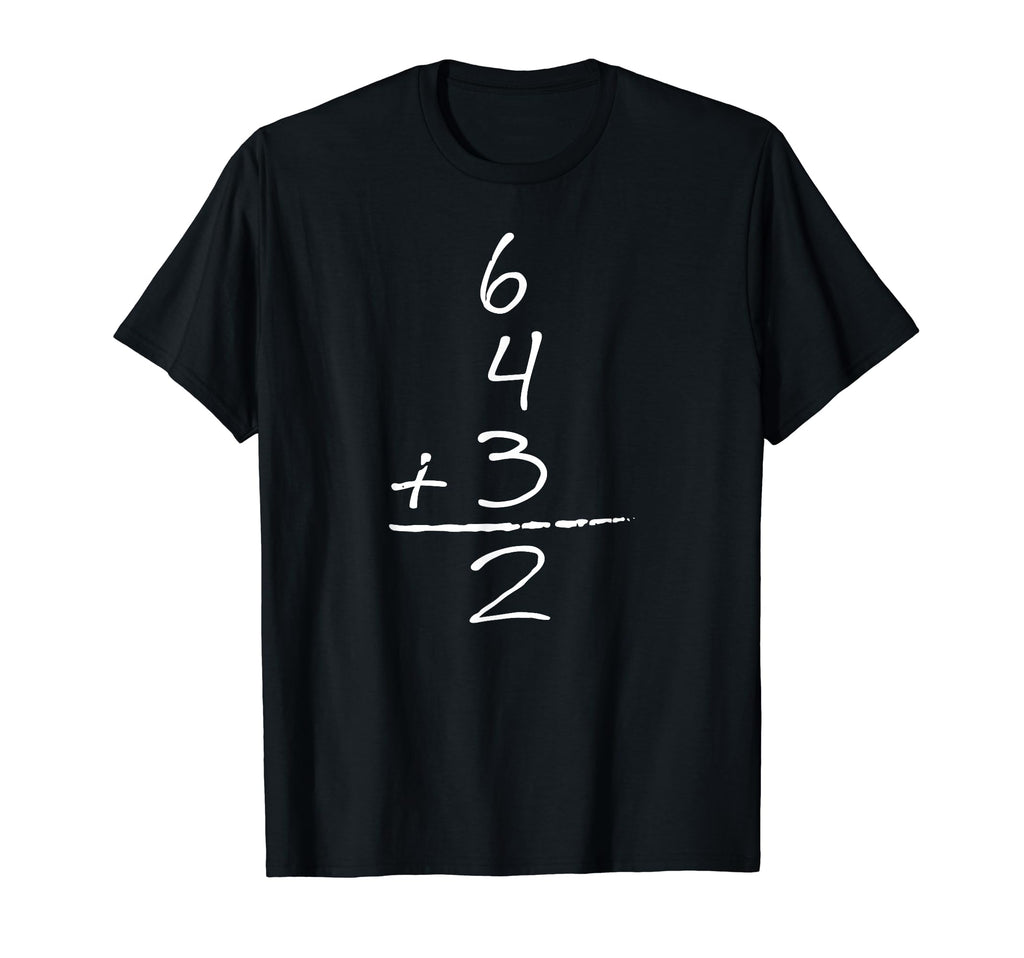 Baseball Inspired Math 6 4 Three Two Two T-Shirt - Unique Graphic Unisex - T-Shirt, Sweatshirt, Hoodie