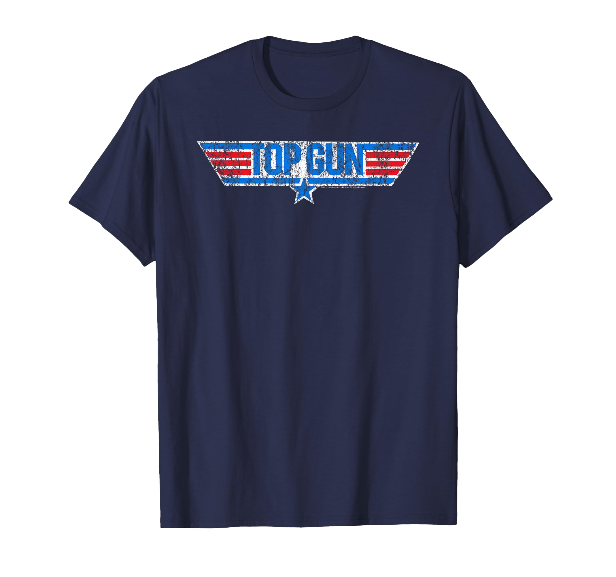 Gun Distressed Logo Action Movie T-Shirt - Graphic Print for Adults - T-Shirt, Sweatshirt, Hoodie