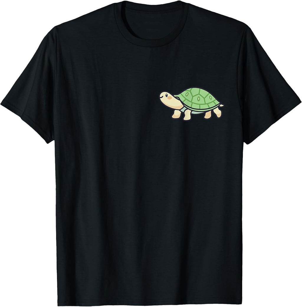 Turtle Animal Aesthetic Kawaii Lover Owner Cute Small - Adult & Kids T-Shirts, Sweatshirts & Hoodies apparel design preview 1