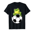 Frog Soccer Player Soccer Sports T-Shirt - Streetwear Style Men Women - T-Shirt, Sweatshirt, Hoodie