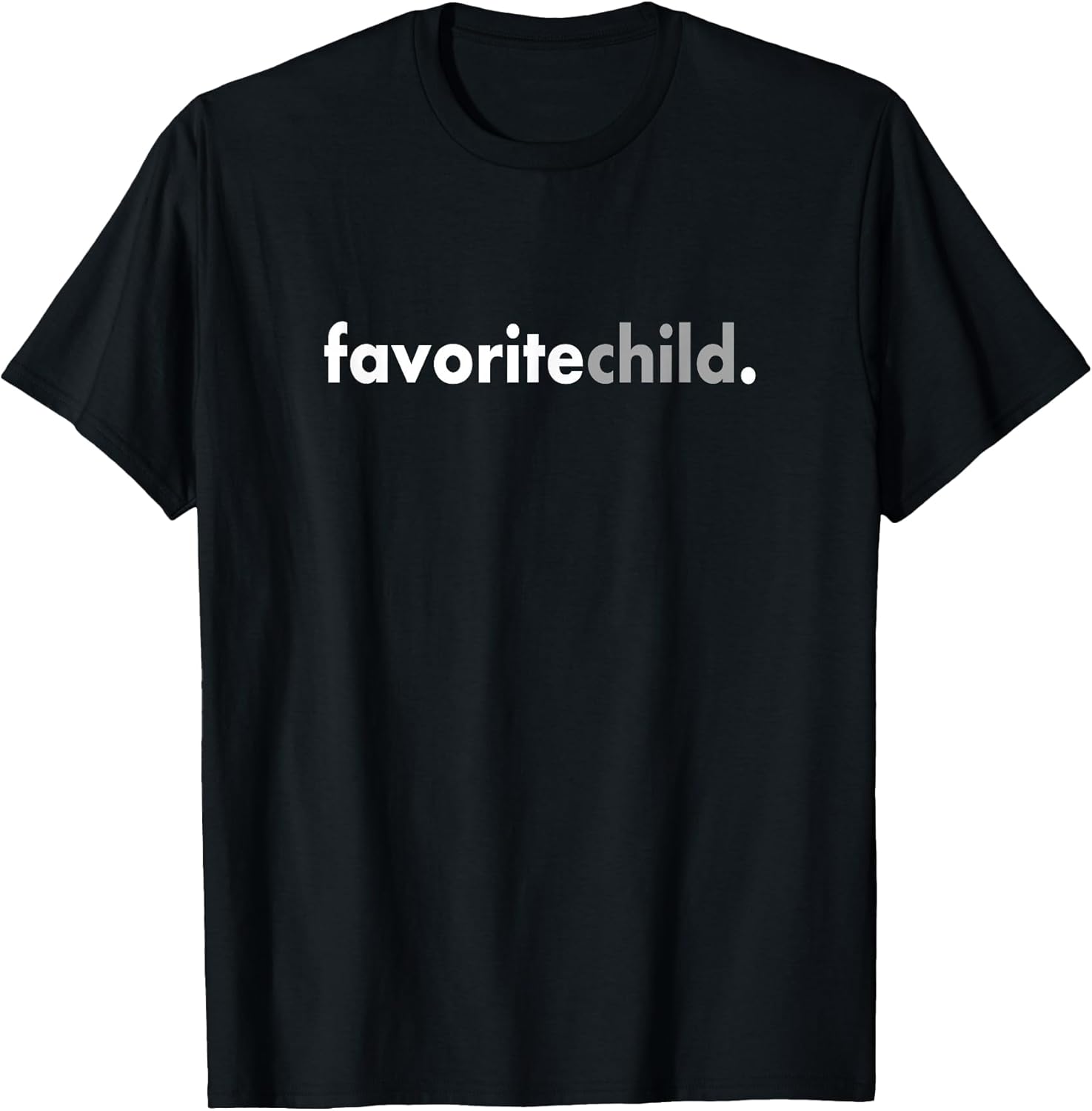 Simple Minimalist Favorite Child Gift Apparel - Adult & Kids T-Shirts, Sweatshirts & Hoodies apparel design preview 1