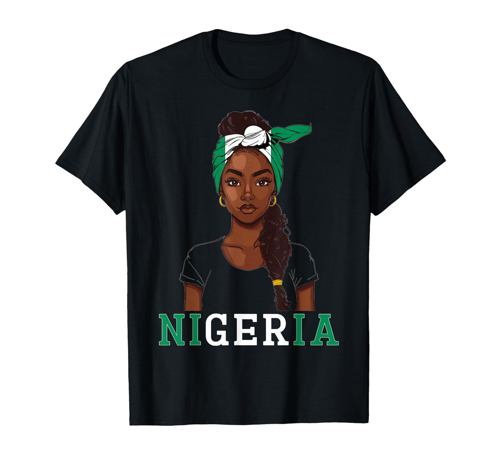 Nigeria Flag Products Souvenirs T-Shirt - Aesthetic Graphic for Adults - T-Shirt, Sweatshirt, Hoodie