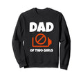 Dad Two Low Battery Dad Battery Sweatshirt - Minimalist Print Men Women - T-Shirt, Sweatshirt, Hoodie
