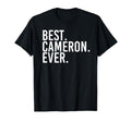 Best Cameron Ever Funny Personalized T-Shirt - Minimalist Print Unisex - T-Shirt, Sweatshirt, Hoodie