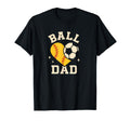 Ball Dad Softball Soccer Ball Dad Both T-Shirt - Trendy Graphic Men Women - T-Shirt, Sweatshirt, Hoodie
