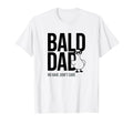 Funny Bald Dad Duck No Hair Dont Care T-Shirt - Minimalist Print Unisex - T-Shirt, Sweatshirt, Hoodie