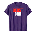Beast Dad Funny Gym Fathers Day T-Shirt - Graphic Print for Adults - T-Shirt, Sweatshirt, Hoodie