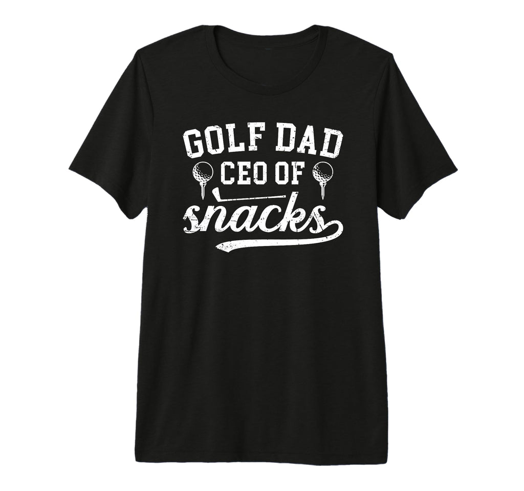 Mens Golf Dad Ceo Snacks Golfer T-Shirt - Casual Everyday Wear for Adults - T-Shirt, Sweatshirt, Hoodie