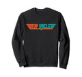 Uncle Worlds Best Uncle 80S Sweatshirt - Casual Everyday Wear for Adults - T-Shirt, Sweatshirt, Hoodie