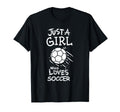 Just Who Loves Soccer T-Shirt - Aesthetic Graphic Men Women - T-Shirt, Sweatshirt, Hoodie