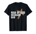 God Husband Dad Religious Cross Fathers T-Shirt - Minimalist Print Unisex - T-Shirt, Sweatshirt, Hoodie