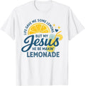 Life Gave Me Lemons But My Jesus Makes Lemonade - Adult & Kids T-Shirts, Sweatshirts & Hoodies apparel design preview 1