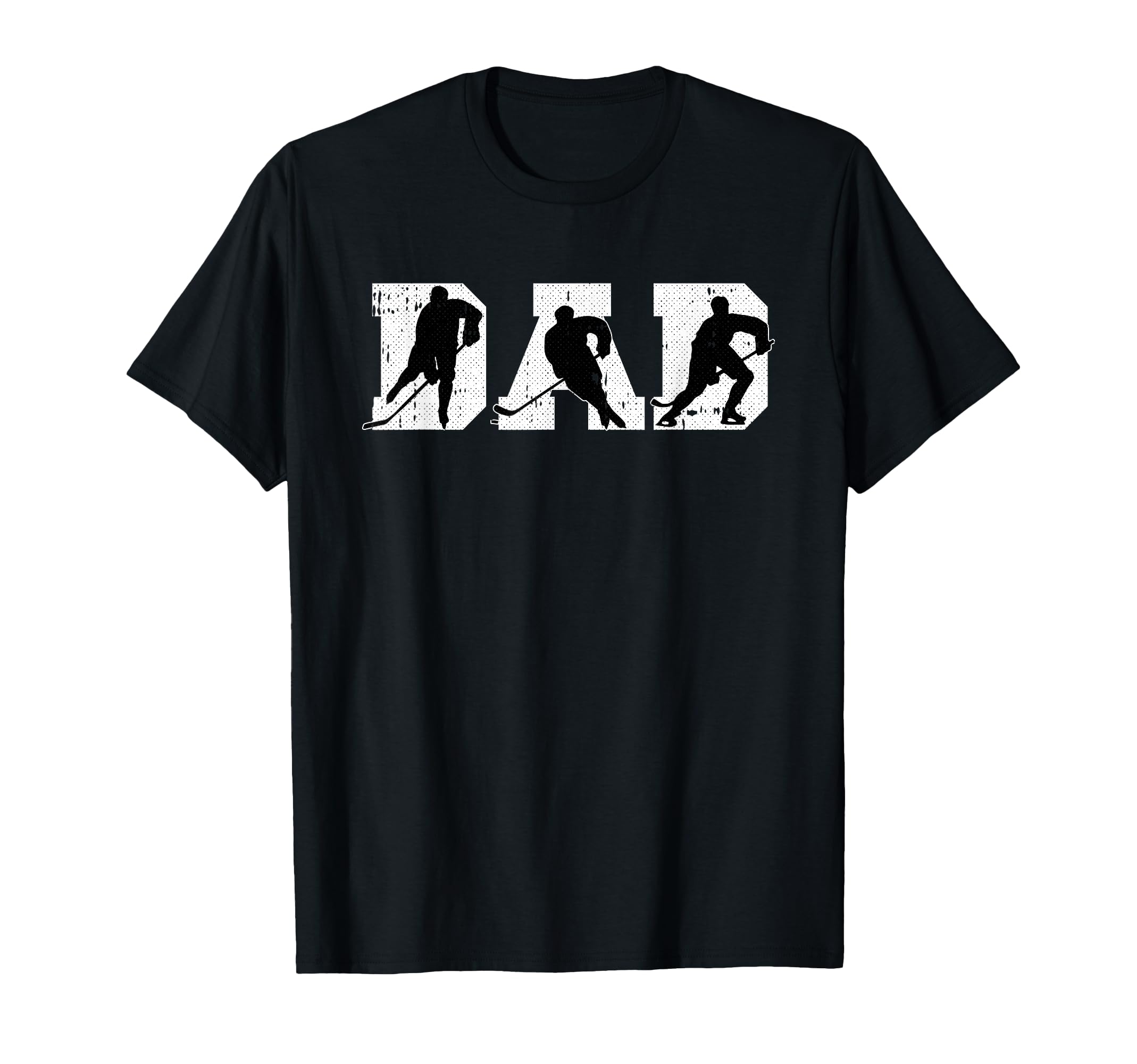 Dad Hockey Fathers Day Sport Player T-Shirt - Trendy Graphic Men Women - T-Shirt, Sweatshirt, Hoodie