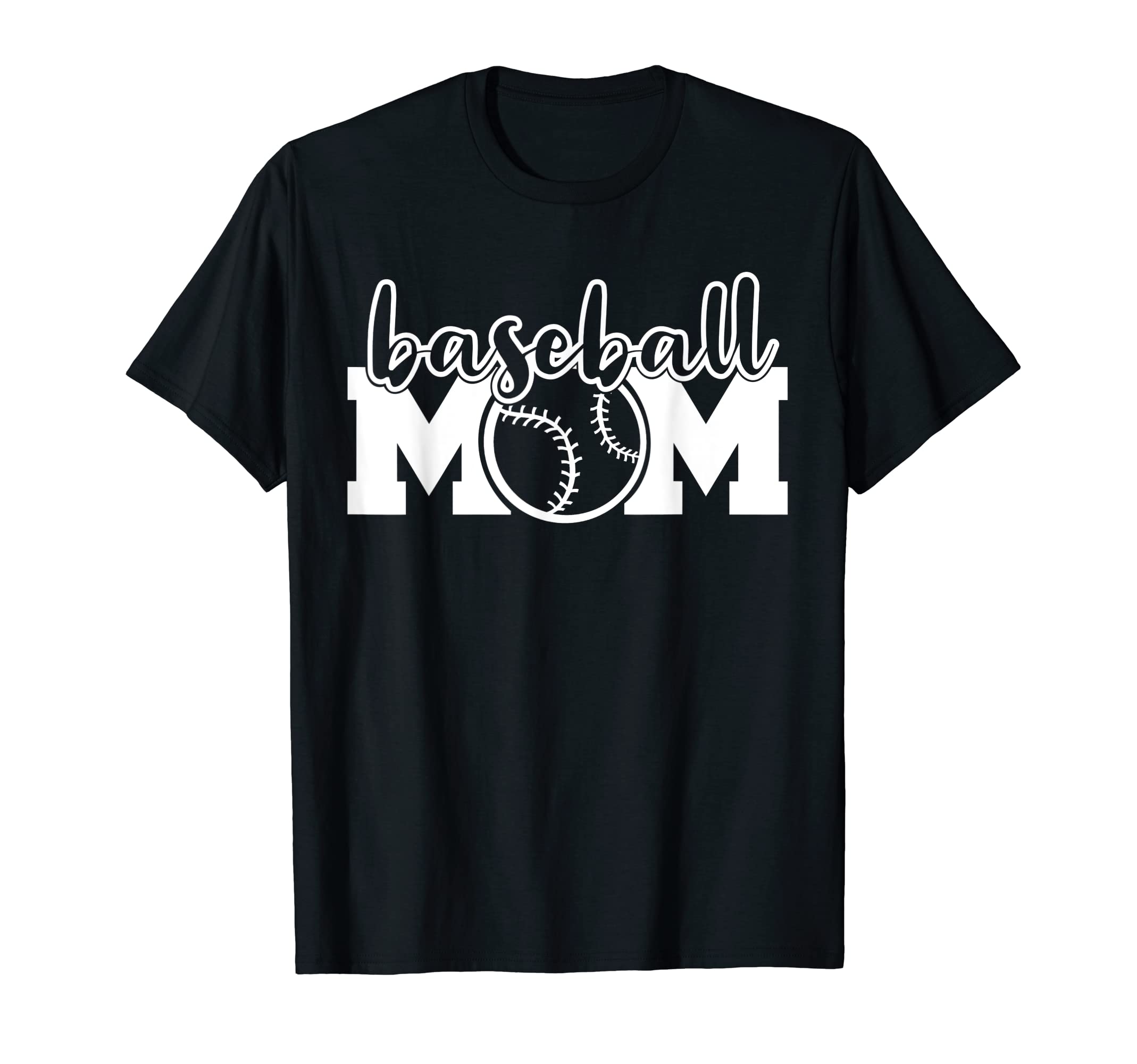 Baseball Mom Baseball Mom Life Baller T-Shirt - Trendy Graphic for Adults - T-Shirt, Sweatshirt, Hoodie