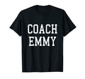 Coach Emmy Custom Football Soccer T-Shirt - Fun Novelty Design Unisex - T-Shirt, Sweatshirt, Hoodie