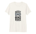 Nerdy Dad Who Loves Bike Rides Cycling T-Shirt - Graphic Print Men Women - T-Shirt, Sweatshirt, Hoodie