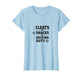 Cleats Snacks Driving Duty Soccer Mom T-Shirt - Trendy Graphic Unisex - T-Shirt, Sweatshirt, Hoodie
