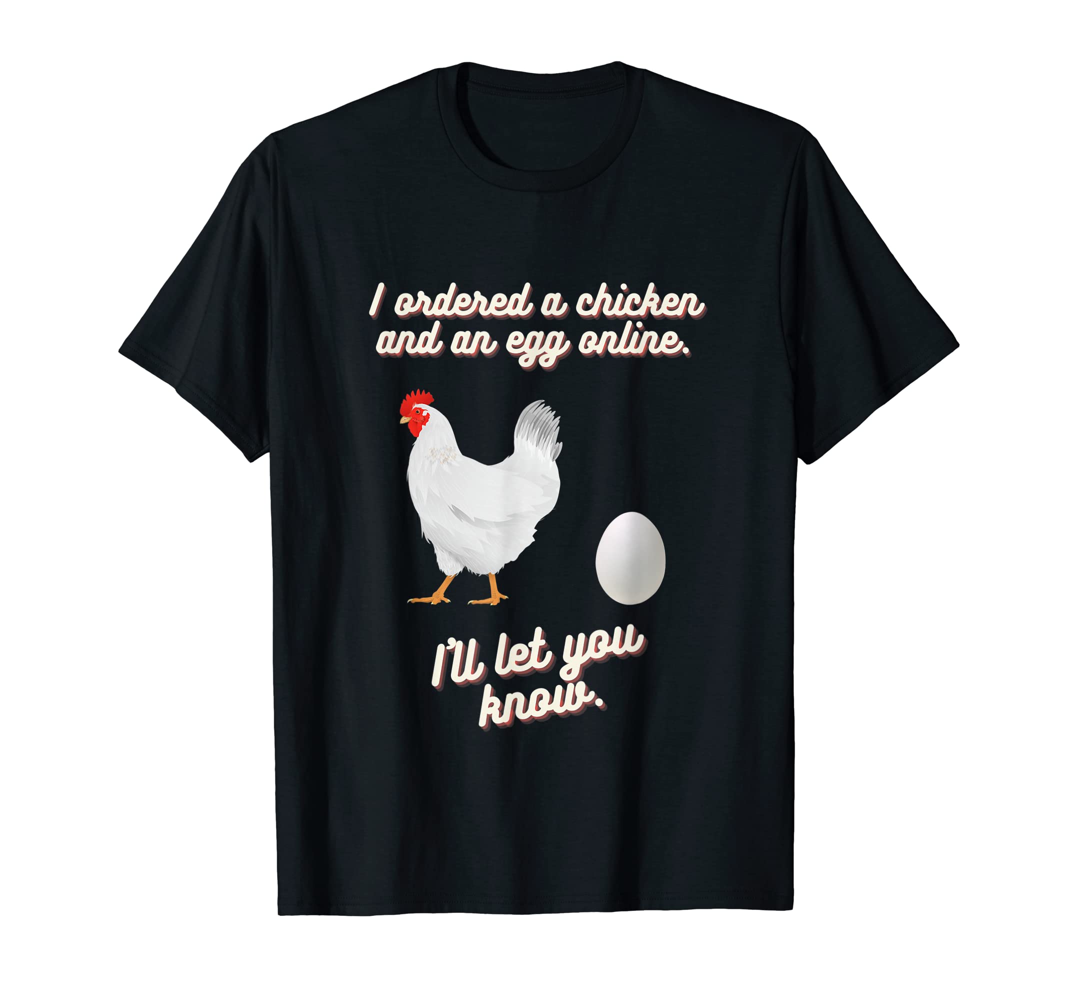 Chicken Or Egg Dad Jokes T-Shirt - Minimalist Print Unisex - T-Shirt, Sweatshirt, Hoodie