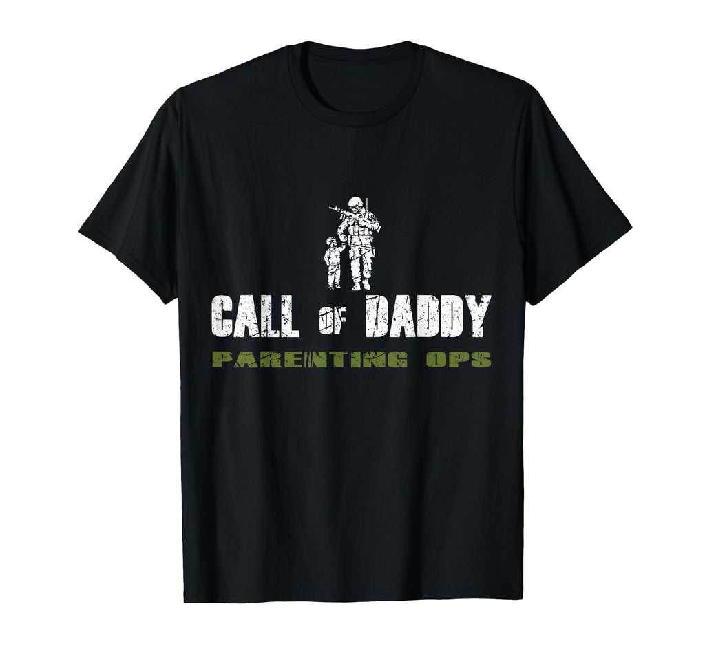 Gamer Dad Call Daddy Parenting Ops T-Shirt - Streetwear Style for Adults - T-Shirt, Sweatshirt, Hoodie