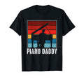 Piano Dad Piano Pianist Keyboard T-Shirt - Graphic Print Men Women - T-Shirt, Sweatshirt, Hoodie