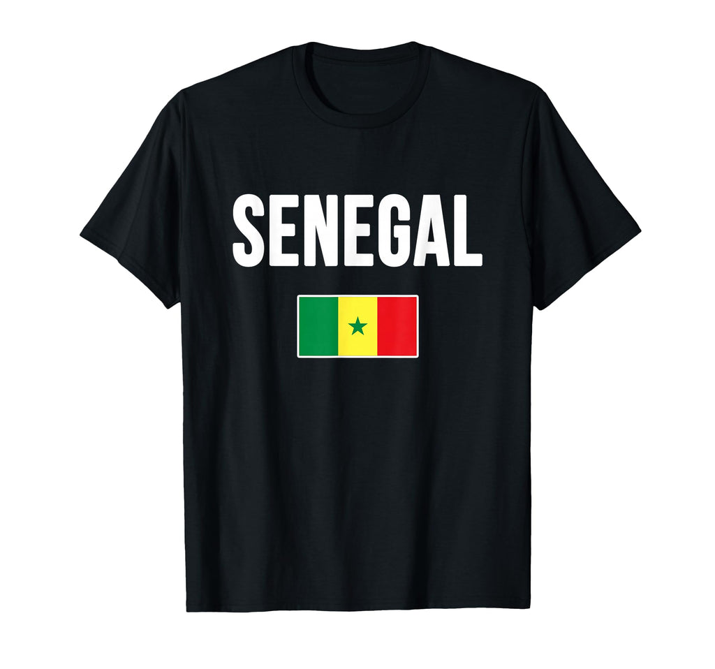 Senegal Senegalese Flag T-Shirt - Custom Art Print Men Women - T-Shirt, Sweatshirt, Hoodie