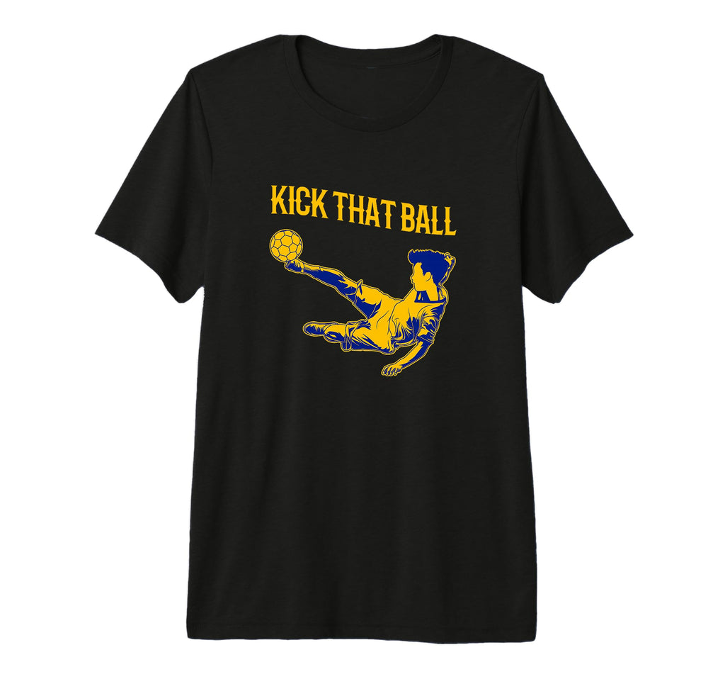 Mens Funny Soccer Soccer Fan Tri T-Shirt - Casual Everyday Wear for Adults - T-Shirt, Sweatshirt, Hoodie