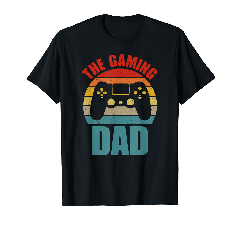 Gaming Dad Game Dad Gaming Controller T-Shirt - Minimalist Print Men Women - T-Shirt, Sweatshirt, Hoodie