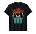 Gaming Dad Game Dad Gaming Controller T-Shirt - Minimalist Print Men Women - T-Shirt, Sweatshirt, Hoodie