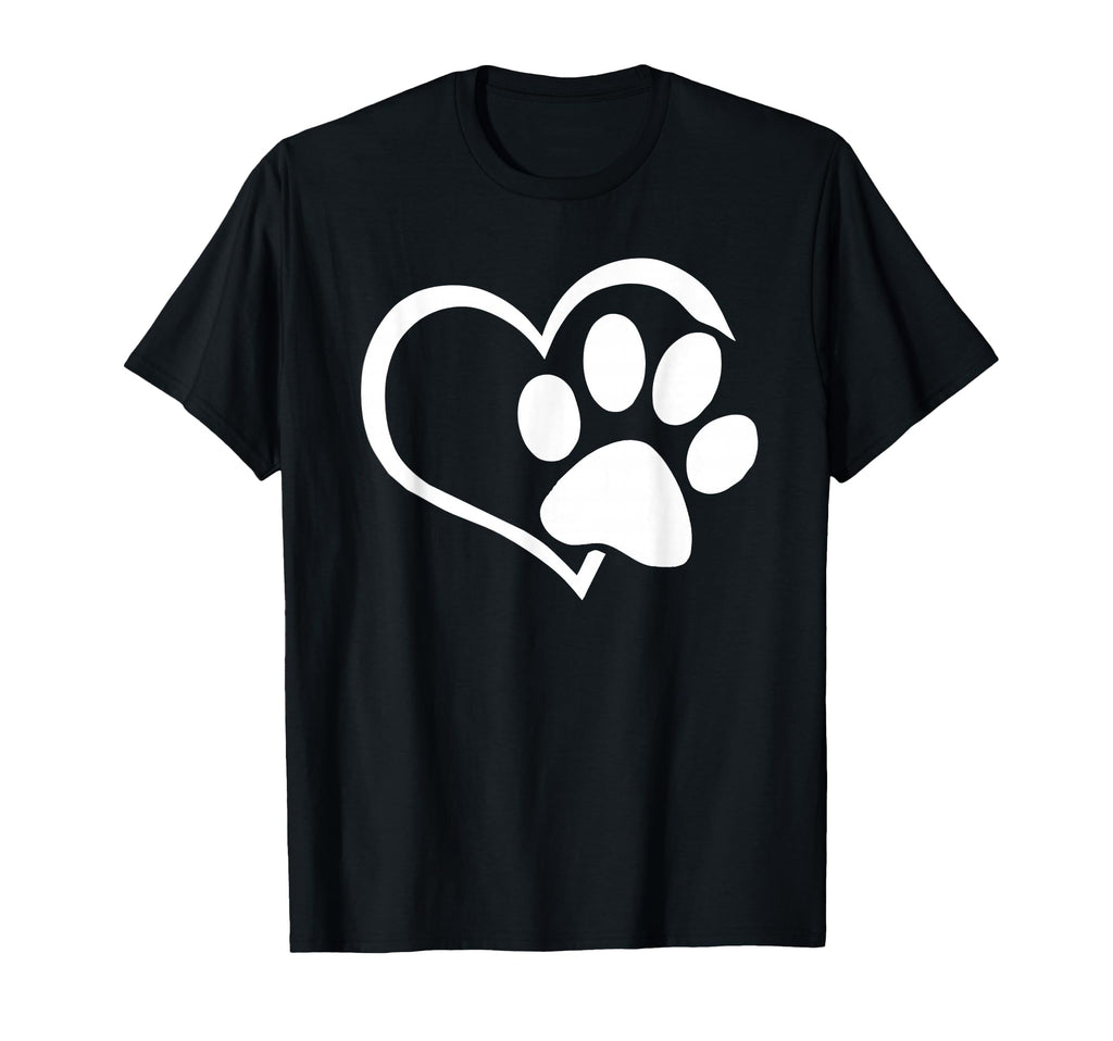 Dog Dad Mom Puppy Love Dogs Paw T-Shirt - Casual Everyday Wear Men Women - T-Shirt, Sweatshirt, Hoodie