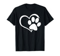Dog Dad Mom Puppy Love Dogs Paw T-Shirt - Casual Everyday Wear Men Women - T-Shirt, Sweatshirt, Hoodie