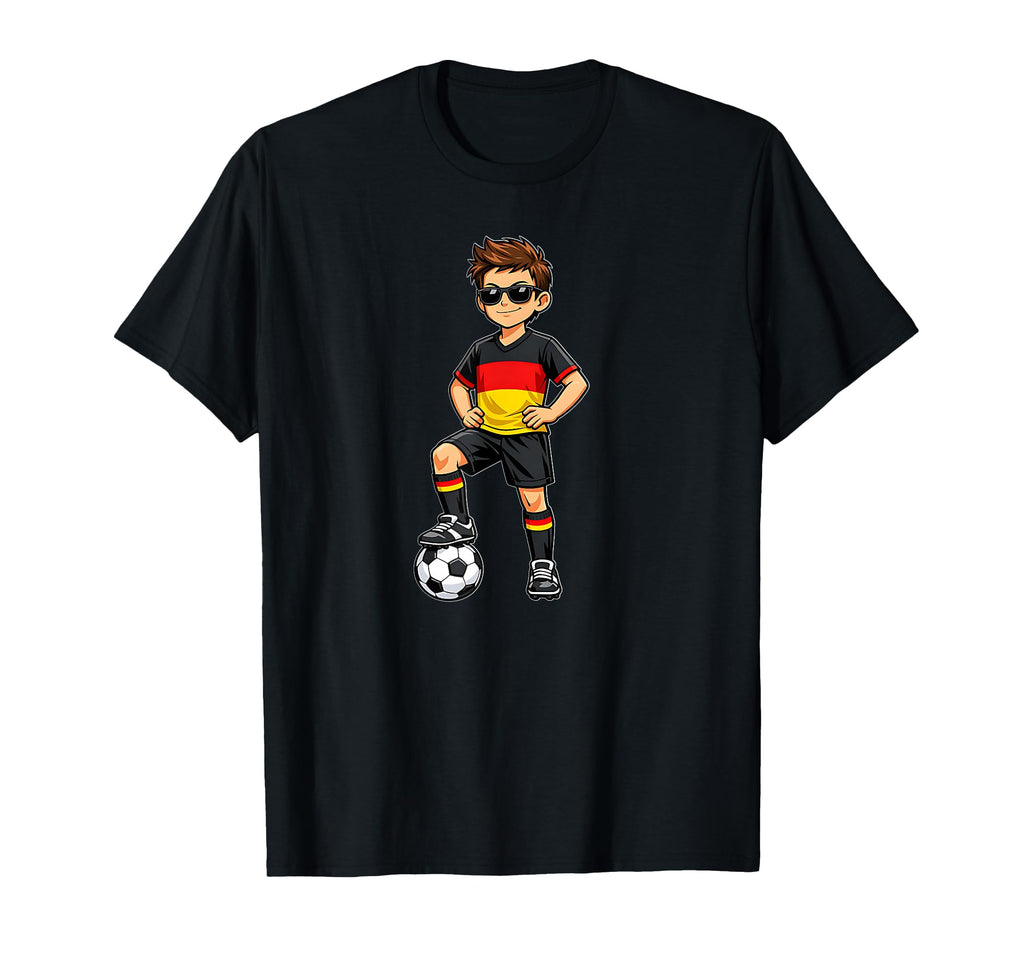 Soccer Player Germany Lover Fan German T-Shirt - Graphic Print for Adults - T-Shirt, Sweatshirt, Hoodie