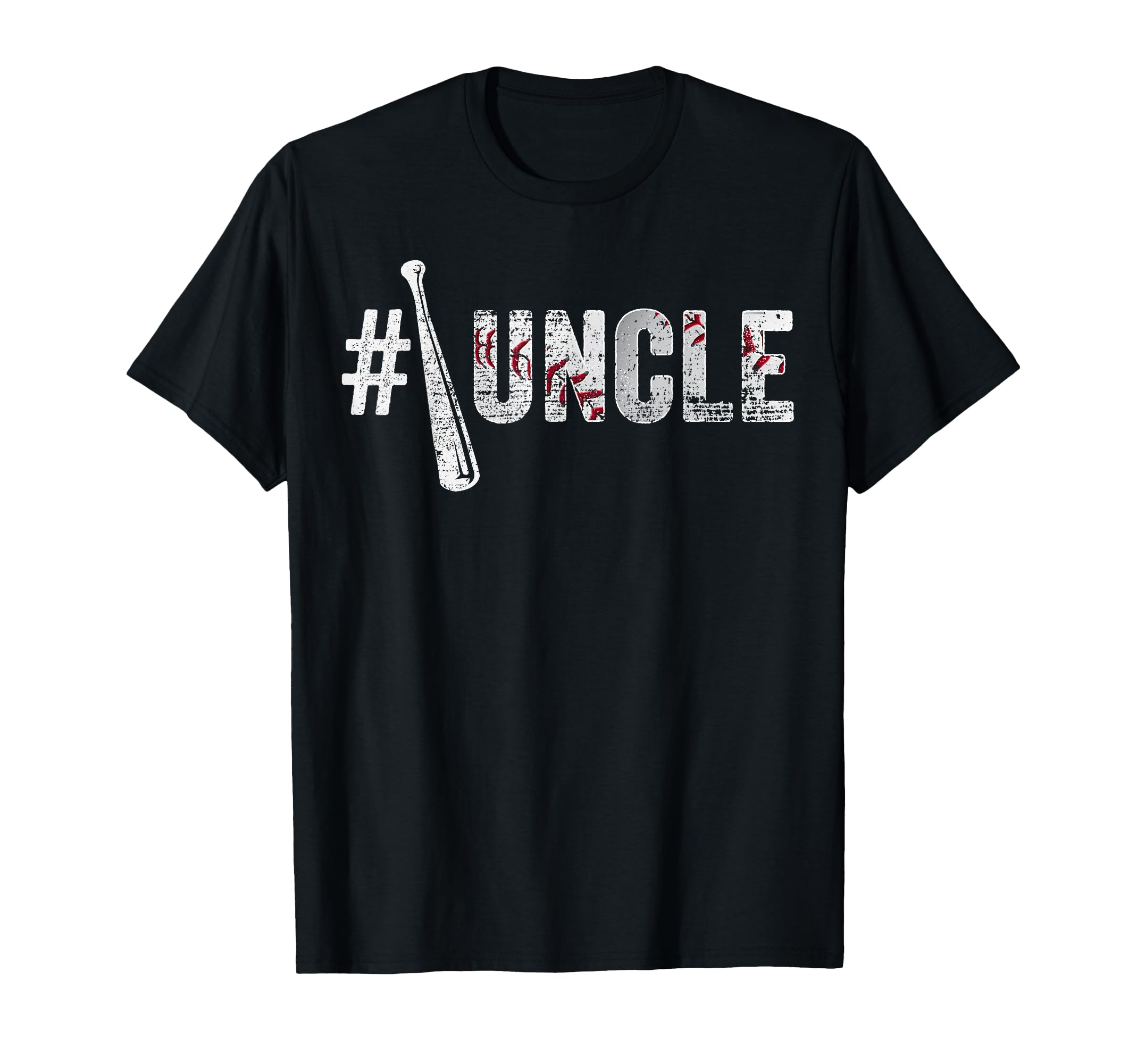 Number One Baseball Uncle Fathers Day T-Shirt - Trendy Graphic Men Women - T-Shirt, Sweatshirt, Hoodie