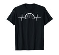 Heartbeat Speedometer Car Guy Auto T-Shirt - Trendy Graphic for Adults - T-Shirt, Sweatshirt, Hoodie