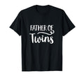 Father Twins Fathers Day Ideas Dad T-Shirt - Aesthetic Graphic for Adults - T-Shirt, Sweatshirt, Hoodie