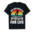 Funny Dad And Daughter Best Friends T-Shirt - Minimalist Print for Adults - T-Shirt, Sweatshirt, Hoodie