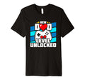 New Dad Level Unlocked Gamer Dad T-Shirt - Aesthetic Graphic Men Women - T-Shirt, Sweatshirt, Hoodie