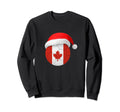 Canada Soccer Santa Hat Canadian Sweatshirt - Aesthetic Graphic Unisex - T-Shirt, Sweatshirt, Hoodie