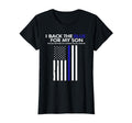 I Back Blue My Son Thin Blue Line T-Shirt - Custom Art Print Men Women - T-Shirt, Sweatshirt, Hoodie