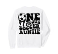 Proud Soccer Auntie Soccer Ball Sweatshirt - Fun Novelty Design Men Women - T-Shirt, Sweatshirt, Hoodie