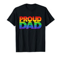 Gay Pride Proud Dad Lgbt Parent T-Shirt - Streetwear Style for Adults - T-Shirt, Sweatshirt, Hoodie