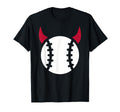 Baseball Devil T-Shirt - Novelty Apparel for Adults - T-Shirt, Sweatshirt, Hoodie