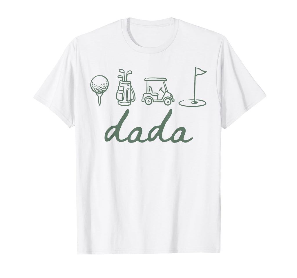 Par Dada Funny Golf Dad Golf T-Shirt - Casual Everyday Wear for Adults - T-Shirt, Sweatshirt, Hoodie