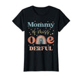 Mommy Miss Onederful Boho Rainbow T-Shirt - Minimalist Print Men Women - T-Shirt, Sweatshirt, Hoodie