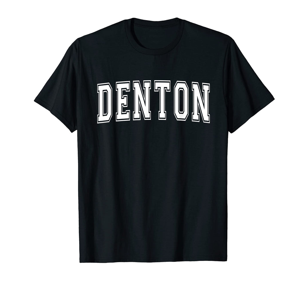 Denton Tx Texas Usa Sports Varsity T-Shirt - Aesthetic Graphic Men Women - T-Shirt, Sweatshirt, Hoodie