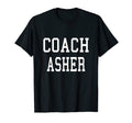 Coach Asher Custom Football Soccer T-Shirt - Streetwear Style for Adults - T-Shirt, Sweatshirt, Hoodie